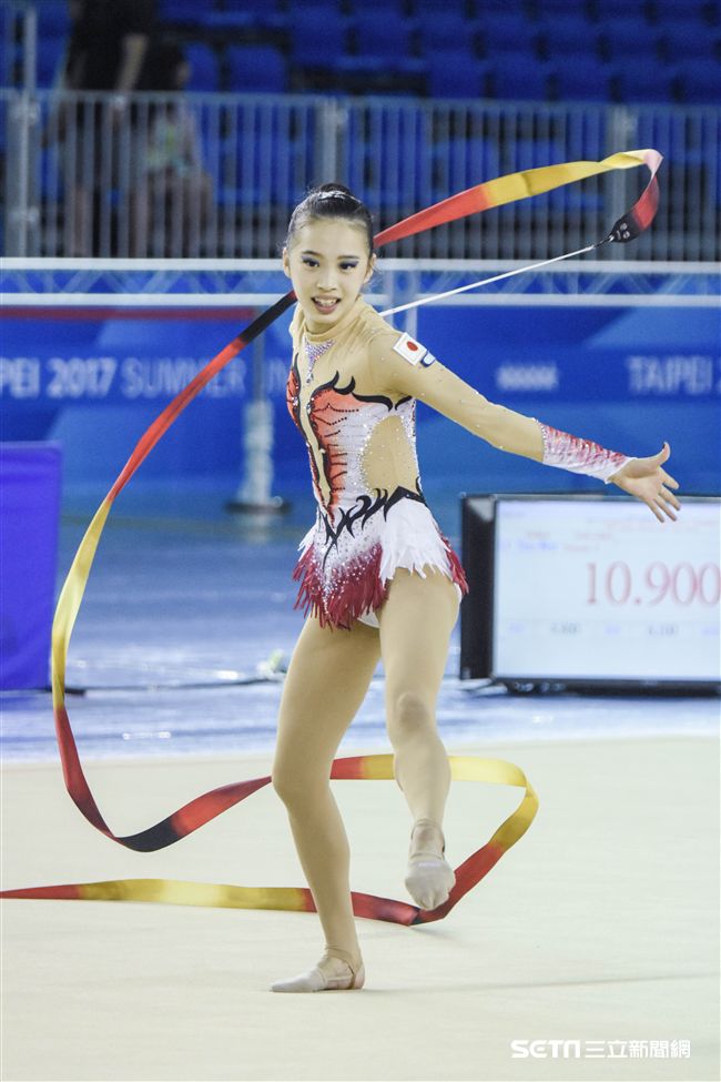 世大運韻律體操測試賽　圖／記者林敬旻攝