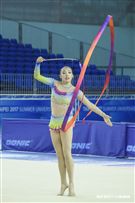 世大運韻律體操測試賽　圖／記者林敬旻攝