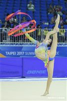 世大運韻律體操測試賽　圖／記者林敬旻攝