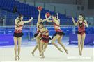 世大運韻律體操測試賽　圖／記者林敬旻攝