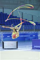 世大運韻律體操測試賽　圖／記者林敬旻攝