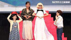 蕭艾、蔡燦得、夏于喬演出舞台劇「室友ROOMMATE」即將登場。（記者邱榮吉/攝影）