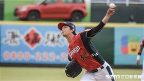 Lamigo桃猿王溢正。（圖／記者林敬旻攝）