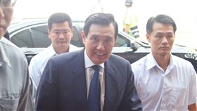 馬英九出庭(圖/中央社)