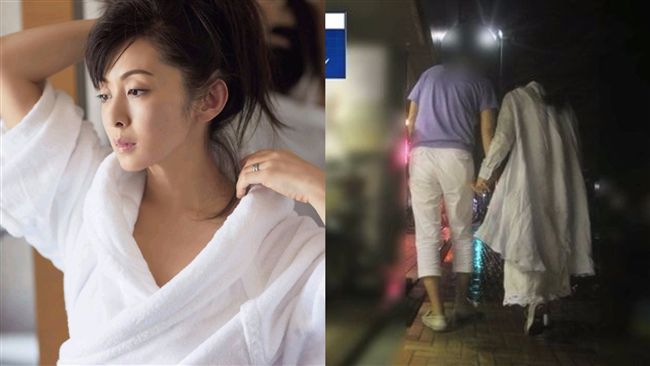 女星十指緊扣已婚男　被抓包還狡辯