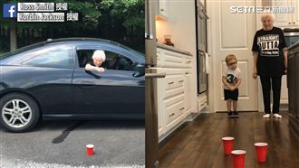 萌娃、Q嬤展球技！網友直呼：超可愛