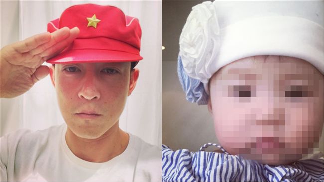 陳冠希女兒正面照曝光！發呆嘟嘴超萌