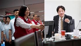 蔡英文、賴清德（圖／翻攝自蔡英文、賴清德臉書）