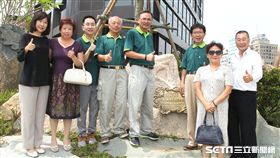 北門扶輪社捐贈北門廣場之地標造景，讓北門重現風華再起代代相傳、生生不息。（記者邱榮吉/攝影