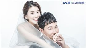 三立新聞主播張瓊方，婚紗照獨家曝光。（圖／蘇菲雅婚紗攝影 Sophia Wedding Studio提供）