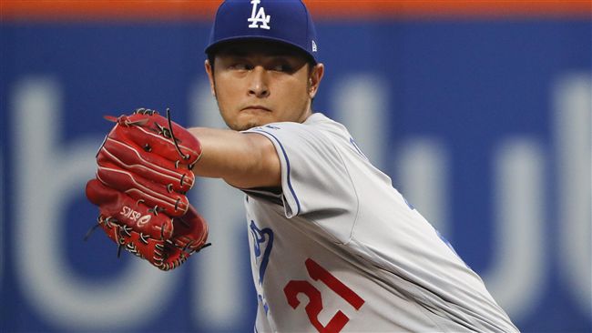 達比修有道奇首戰　7局10K無失分