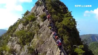 鳶嘴山路線險峻　專家：不適合初階者