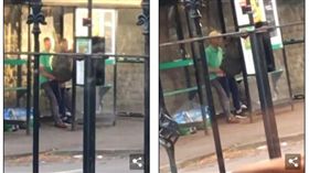 英國,活春宮,公車站,做愛
圖／翻攝自Daily Mail