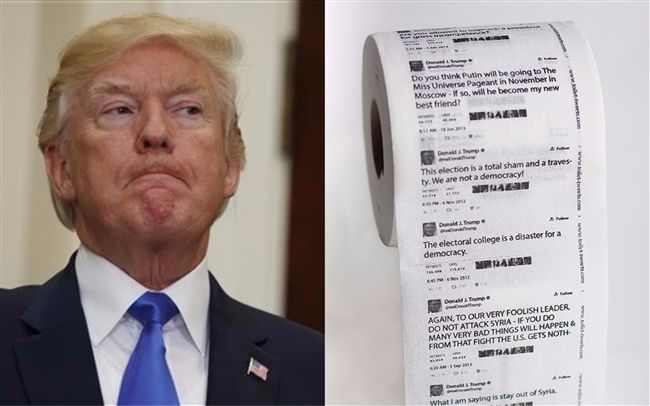 川普推文廁紙超搶手　亞馬遜賣到缺貨