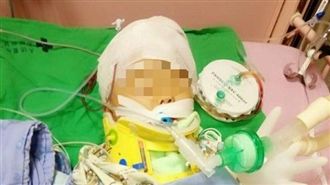 萬丹一家五口車禍　楊小妹清醒病好轉