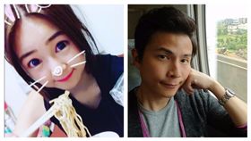 丫頭,孫協志（合成圖／翻攝自丫頭IG、孫協志臉書）