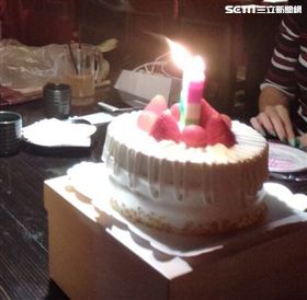 生日蛋糕,做生日,女下士