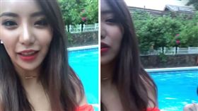 鬼影,靈異,自拍,呂雨澄,女星,黑瞳少年,有鬼,撞鬼,恐怖
（圖／翻攝自melo.lv IG）