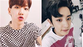 伯賢,燦烈,／翻攝伯賢、燦烈IG