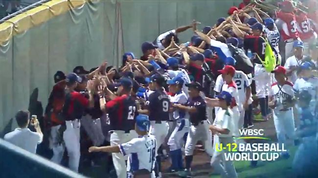 中華雖吞敗　各國選手搭「拱門」喝采
