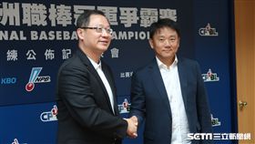 亞冠賽洪一中總教練。（圖／記者王怡翔攝）