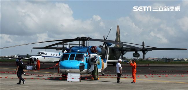 空軍慶祝八一四勝利八十周年空軍官校營區開放。（記者邱榮吉/攝影）