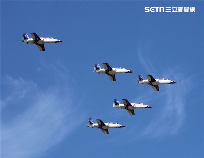 空軍慶祝八一四勝利八十周年空軍官校營區開放。（記者邱榮吉/攝影）