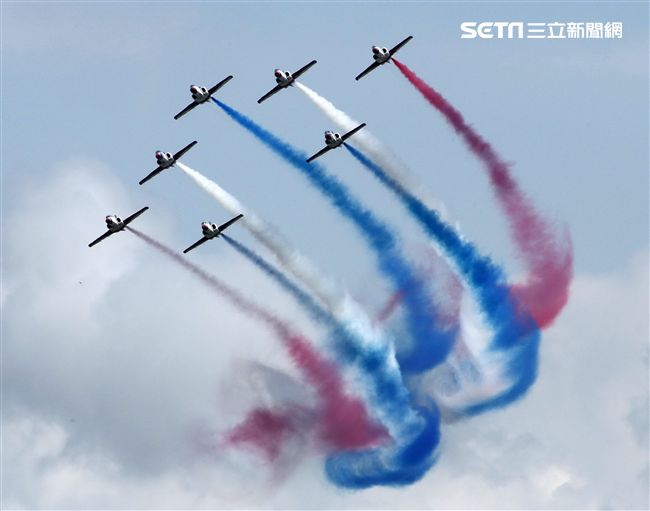 空軍慶祝八一四勝利八十周年空軍官校營區開放。（記者邱榮吉/攝影）