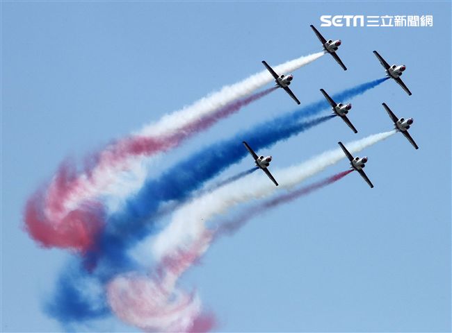 空軍慶祝八一四勝利八十周年空軍官校營區開放。（記者邱榮吉/攝影）