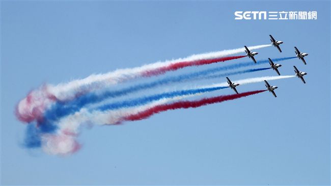 空軍慶祝八一四勝利八十周年空軍官校營區開放。（記者邱榮吉/攝影）