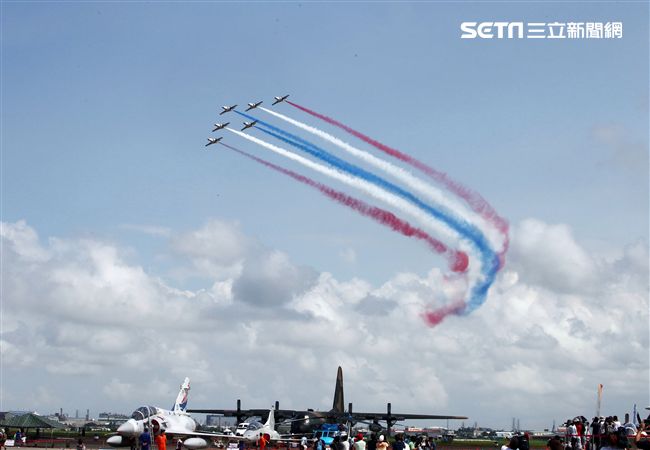 空軍慶祝八一四勝利八十周年空軍官校營區開放。（記者邱榮吉/攝影）