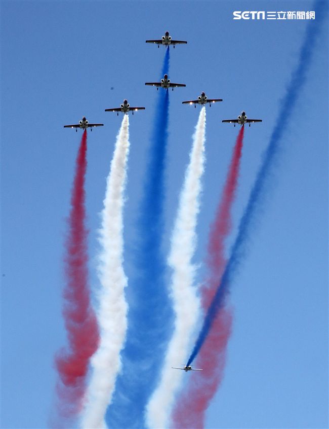 空軍慶祝八一四勝利八十周年空軍官校營區開放。（記者邱榮吉/攝影）
