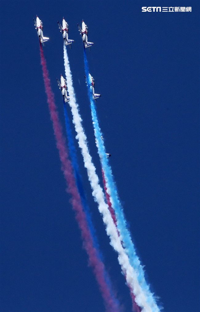 空軍慶祝八一四勝利八十周年空軍官校營區開放。（記者邱榮吉/攝影）