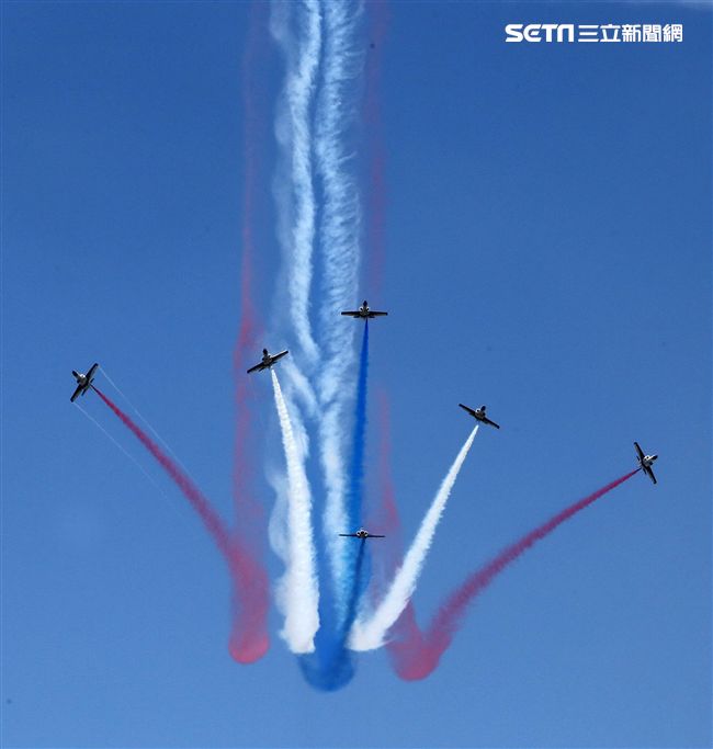 空軍慶祝八一四勝利八十周年空軍官校營區開放。（記者邱榮吉/攝影）