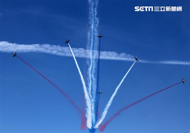 空軍慶祝八一四勝利八十周年空軍官校營區開放。（記者邱榮吉/攝影）