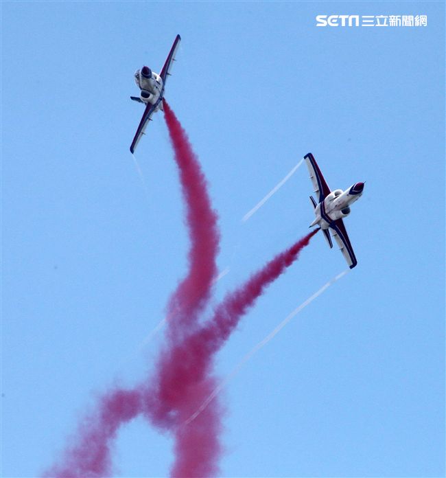 空軍慶祝八一四勝利八十周年空軍官校營區開放。（記者邱榮吉/攝影）