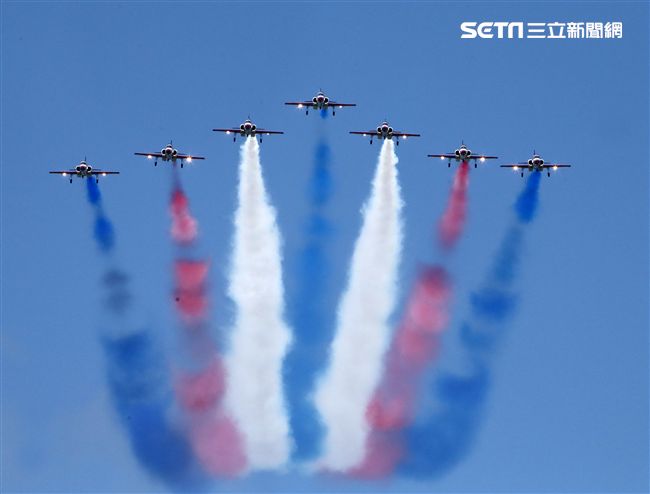 空軍慶祝八一四勝利八十周年空軍官校營區開放。（記者邱榮吉/攝影）