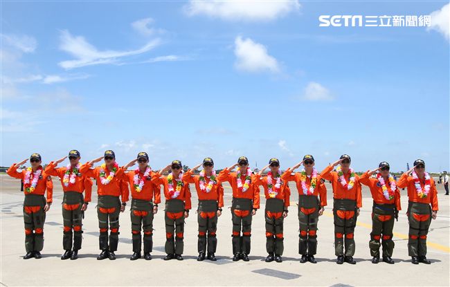 空軍慶祝八一四勝利八十周年空軍官校營區開放。（記者邱榮吉/攝影）