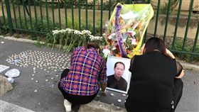 住在巴黎北郊的華裔居民張朝林去年遭到暴力搶劫(圖/中央社)