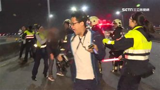 採訪遭毆打濺血　記者衝現場常陷險境