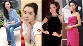 吳綺莉,王祖賢,Mandy,楊愛瑾（圖/翻攝自微博）