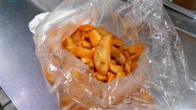 摩斯查獲綠薯條／台南市衛生局提供