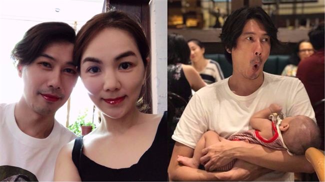 Ella衝康老公！曬濃妝照慶父親節