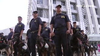 滴水不漏！世大運防恐攻出動偵爆犬