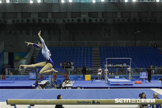 世大運競技體操測試賽　圖／記者林敬旻攝