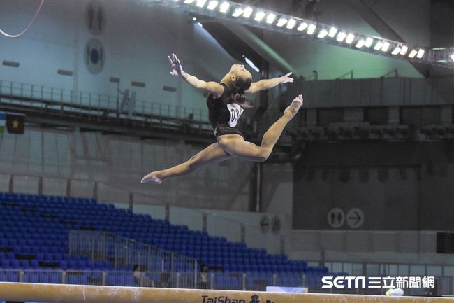 世大運競技體操測試賽　圖／記者林敬旻攝