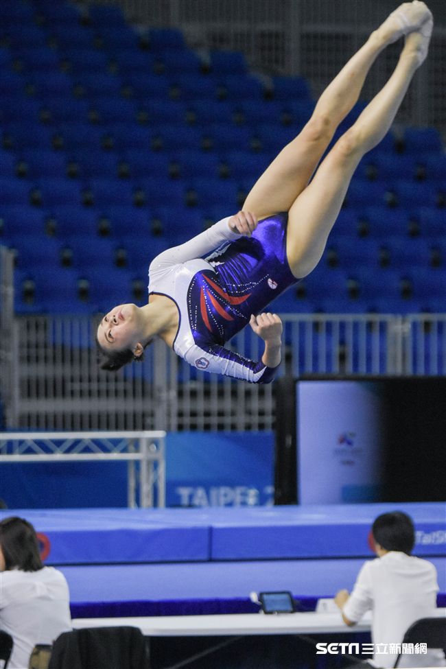 世大運競技體操測試賽　圖／記者林敬旻攝
