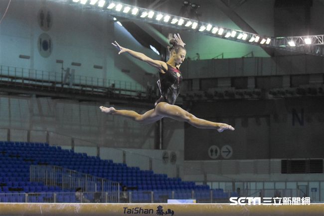 世大運競技體操測試賽　圖／記者林敬旻攝