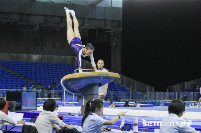 世大運競技體操測試賽　圖／記者林敬旻攝