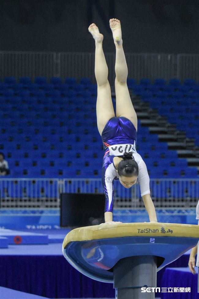 世大運競技體操測試賽　圖／記者林敬旻攝